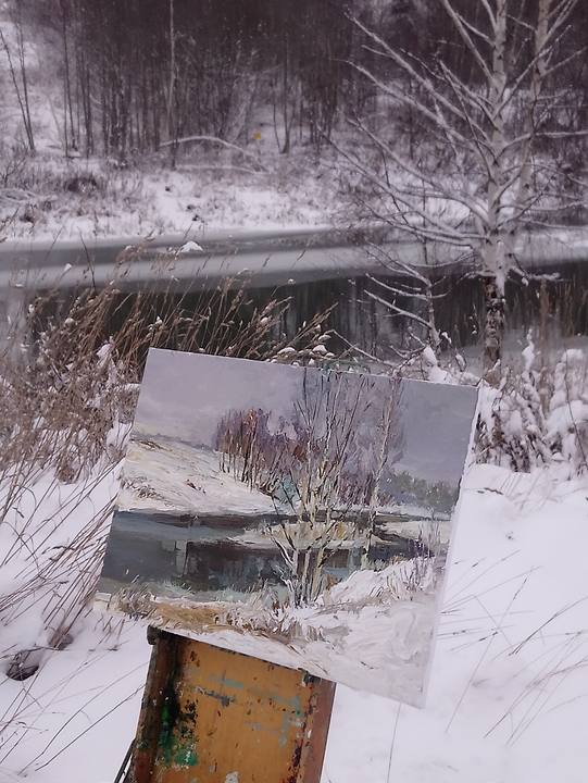 На реке Покше