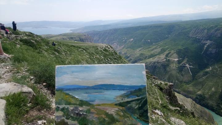Этюд. Сулакский каньон